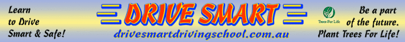 Drive Smart Driving School. Adelaide, South Australia (SA). Driving School operating in Northern, Eastern, South Western and Southern suburbs of Adelaide. Learn to drive smart and safe with your Drive Smart Driving School Instructor.