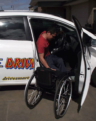 Specialised Driver Training - Transfer from Wheel Chair then Drive